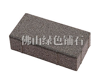 福州陶瓷透水砖300*150*80mm 浅灰